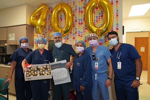 BROWARD HEALTH MEDICAL CENTER MARKS 400TH WATCHMAN SURGERY