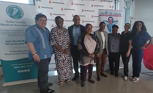 Trayvon Martin Foundation, Dade County Medical Association, Ross University, and NFL Sister in Service graduated students from the first edition of the STEM Program