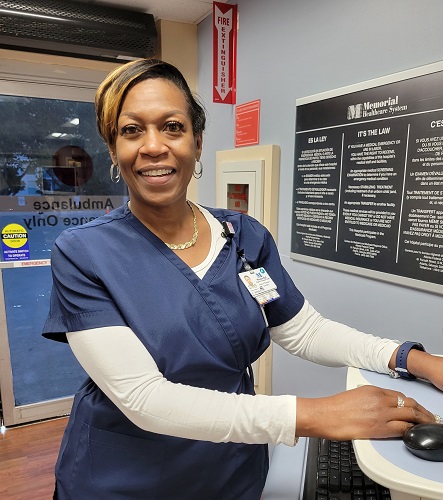 Nurse Profiles 2023 – Memorial Regional Hospital South – C. Renee Rhoulhac, RN III, BSN