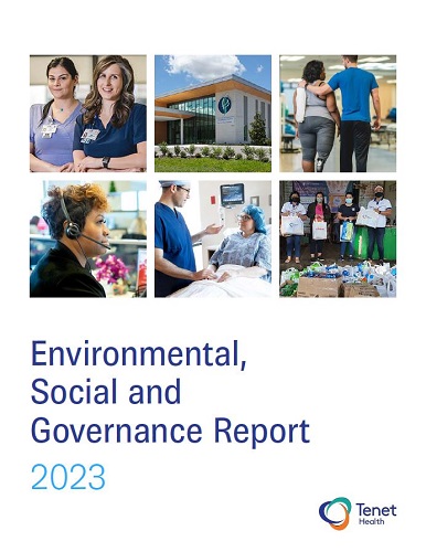 Tenet Healthcare’s ESG Report: 2023