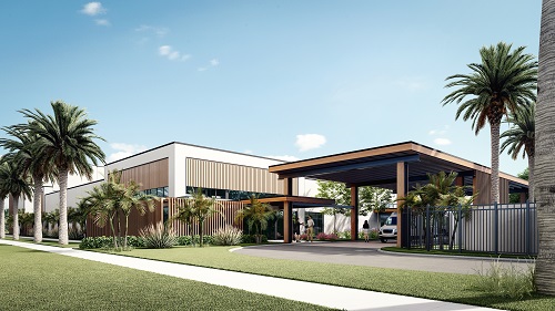 Southwest Florida Proton lays foundation for cancer treatment center in Estero