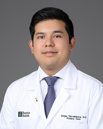 Sergio Tierrablanca, D.O., Joins Baptist Health as Family Medicine Provider