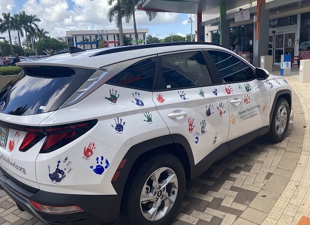 PEDIATRIC CANCER PATIENTS LEAVE THEIR MARK