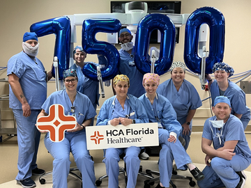 Over 7500 robotic assisted surgeries performed