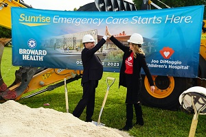 Broward Health Hosts Groundbreaking for Freestanding Emergency Department in Sunrise