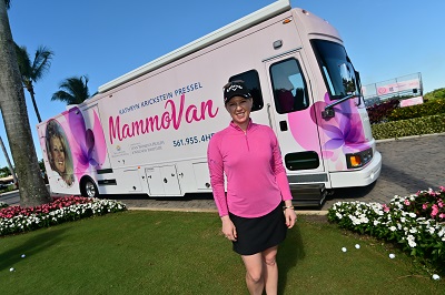 Morgan Pressel Continues Her Generous Support for Breast Cancer Care at Boca Raton Regional Hospital
