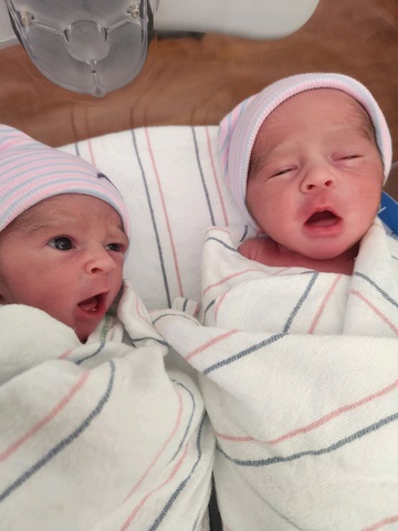 HCA Florida Lawnwood Hospital delivers twins on National Twin Day