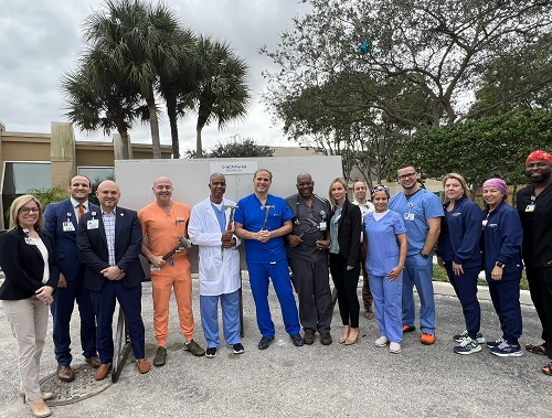 Palms West Hospital kicks off OR expansion with a bang