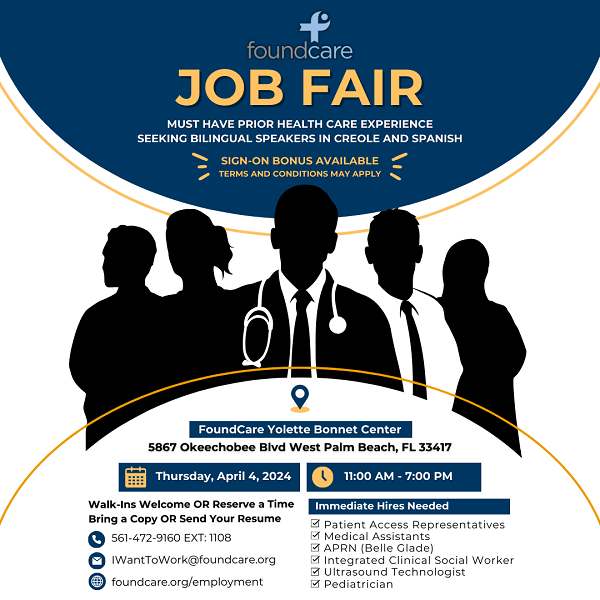 FOUNDCARE TO HOST JOB FAIR ON APRIL 4 2024