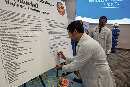 Memorial Regional Hospital Becomes Florida’s First Resuscitation Center for Excellence
