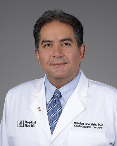 Baptist Health Miami Cardiac & Vascular Institute Names Cardiothoracic Surgeon Mehrdad Ghoreishi, M.D., Co-Director of Aortic Surgery and Medical Director of Cardiac Surgery Research