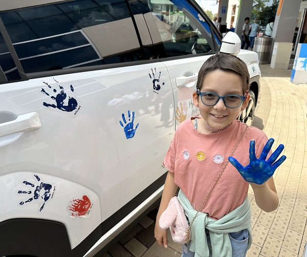 Pediatric Cancer Patients Leave Their Mark