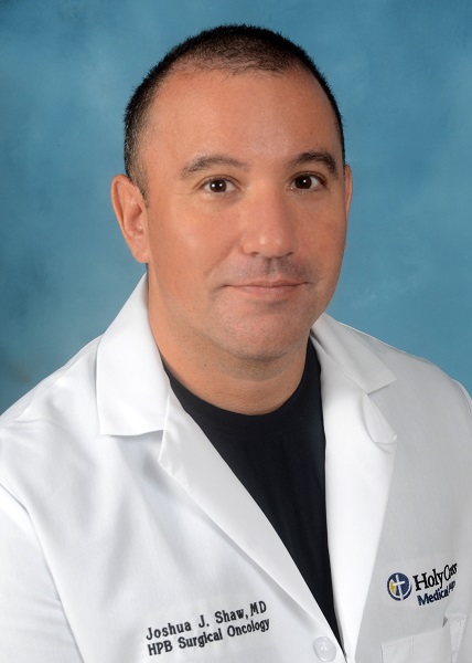 Surgical Oncologist Joshua Shaw, M.D., MPA, FASC Joins Holy Cross Medical Group