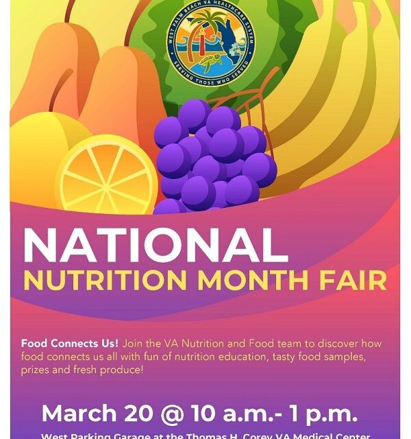 West Palm Beach VA to host a National Nutrition Month Fair