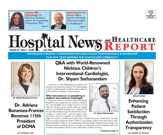 South Florida Hospital News July 2025
