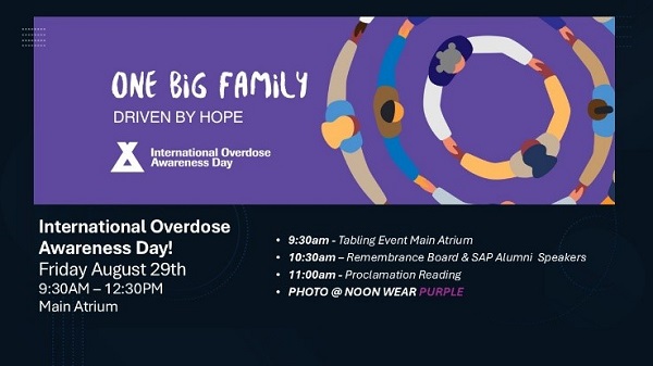 West Palm Beach VA to host International Overdose Awareness Day event