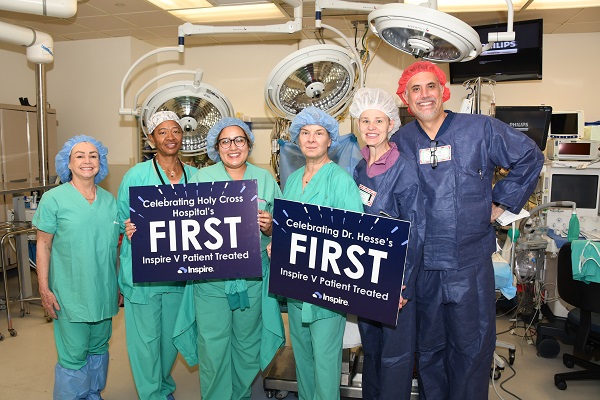 Holy Cross Health Completes Its First Inspire V™ Implant Procedure
