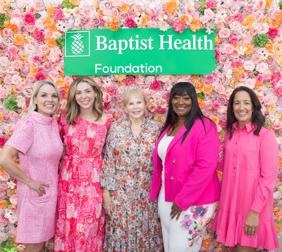 Baptist Health Foundation Hosts Annual Pink Pineapple Luncheon Celebrating the Vision of the Future Al & Jane Nahmad Women’s Cancer Center