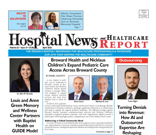 South Florida Hospital News April 2026
