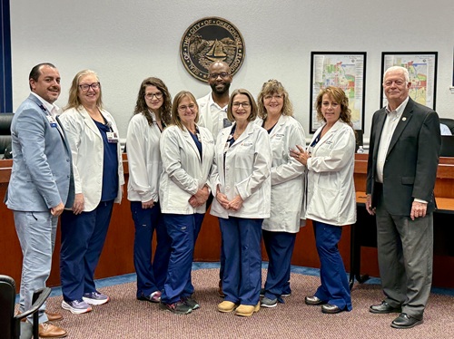 CITY OF OKEECHOBEE HONORS HCA FLORIDA RAULERSON HOSPITAL NURSES