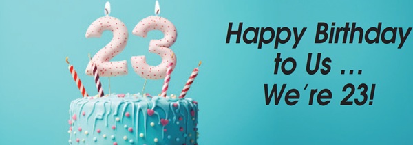 SFHN&HR Publisher’s Note – July 2026 – Happy Birthday to Us … We’re 23!