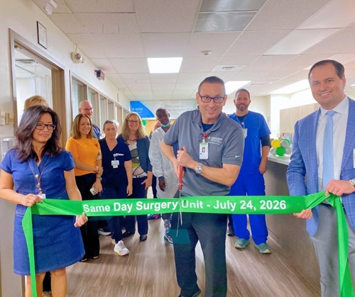 Palm Beach Gardens Medical Center Opens Newly Renovated Same-Day Surgery Unit, Expanding Advanced Orthopedic and Colorectal Care